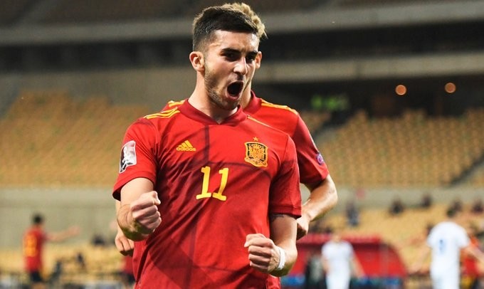 Spain beat Kosovo 3-1 in WC qualifier.(Credit: Spain twitter)Image Source: IANS News